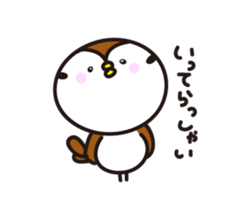 Pippi Sparrow2 sticker #10814974