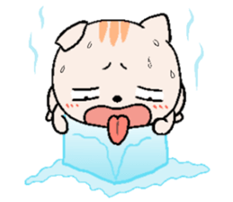 Cream Cats -2 sticker #10815538