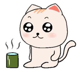 Cream Cats -2 sticker #10815570