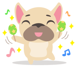 Chichi Frenchie sticker #10815579