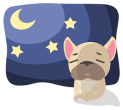 Chichi Frenchie sticker #10815582