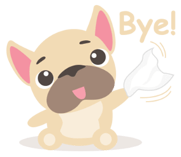 Chichi Frenchie sticker #10815587