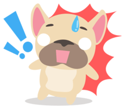 Chichi Frenchie sticker #10815588