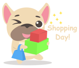 Chichi Frenchie sticker #10815596