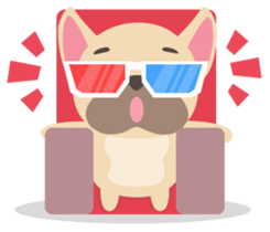 Chichi Frenchie sticker #10815598