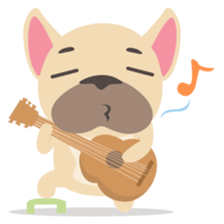 Chichi Frenchie sticker #10815599