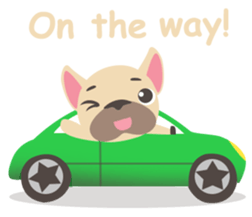 Chichi Frenchie sticker #10815601