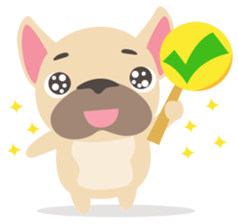 Chichi Frenchie sticker #10815609