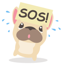 Chichi Frenchie sticker #10815612