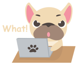 Chichi Frenchie sticker #10815615