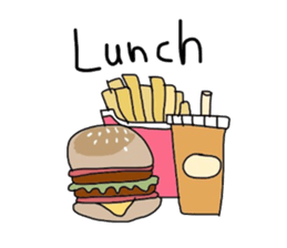 ALOHA stick boy sticker #10815979