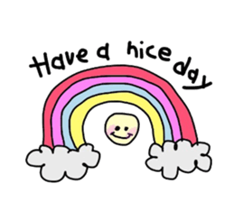 ALOHA stick boy sticker #10815981