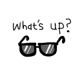 ALOHA stick boy sticker #10815993