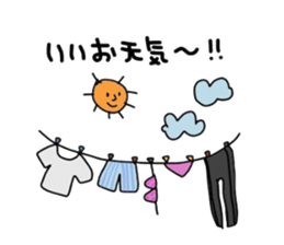 ALOHA stick boy sticker #10815994