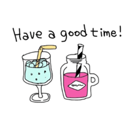 ALOHA stick boy sticker #10815999