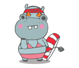 Hippopo-Gift sticker #10816348