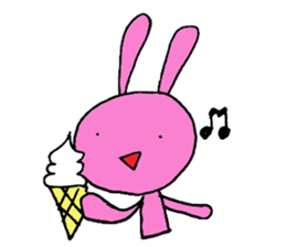 Okinawa rabbit sticker #10817080