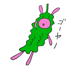 Okinawa rabbit sticker #10817090