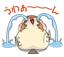 Lovable sparrow Mr sticker #10817209