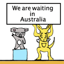 KOALA-nisan and ROO-san sticker #10817975