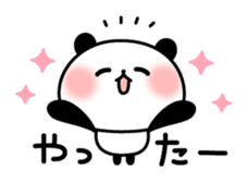 Outing panda ! sticker #10818024