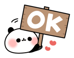 Outing panda ! sticker #10818025