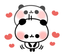 Outing panda ! sticker #10818026