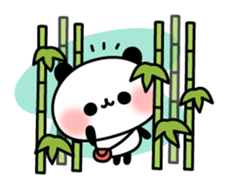 Outing panda ! sticker #10818027