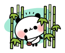 Outing panda ! sticker #10818027