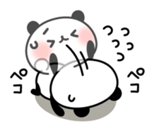 Outing panda ! sticker #10818029