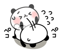 Outing panda ! sticker #10818029