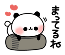 Outing panda ! sticker #10818032
