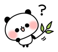 Outing panda ! sticker #10818036