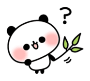 Outing panda ! sticker #10818036