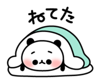 Outing panda ! sticker #10818038