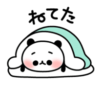 Outing panda ! sticker #10818038