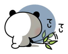 Outing panda ! sticker #10818041