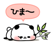 Outing panda ! sticker #10818053