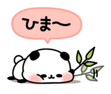 Outing panda ! sticker #10818053