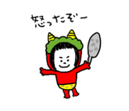 Small on the eyebrows patsukochan sticker #10818227