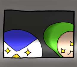 Mame-san and Pen-san part2 sticker #10818538