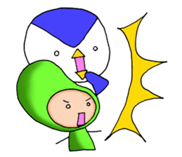 Mame-san and Pen-san part2 sticker #10818539