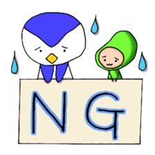 Mame-san and Pen-san part2 sticker #10818543