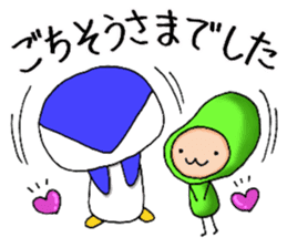 Mame-san and Pen-san part2 sticker #10818554