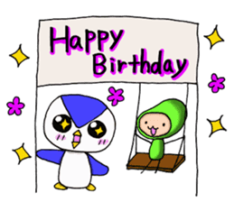 Mame-san and Pen-san part2 sticker #10818568