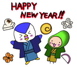 Mame-san and Pen-san part2 sticker #10818571