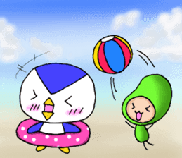 Mame-san and Pen-san part2 sticker #10818575