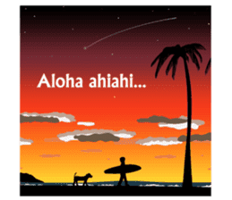 Hawaii Cute Sticker sticker #10818741