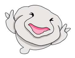 Perfectly round Manatee sticker #10818922