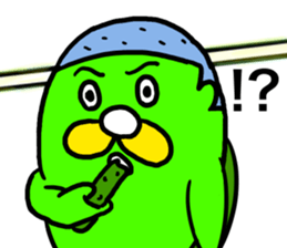 Cute unconfirmed organisms sticker #10819268